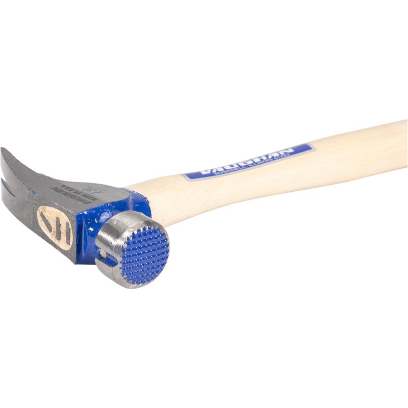 VAUGHAN CF2 California Framer Hammer, 19 oz Milled, Nail Starter, Made In The USA, VN11600 - Image 2